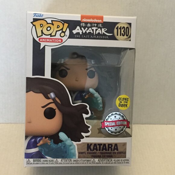NEW Avatar The Last Airbender Aang #1044 & Katara #1130 Funko Pop Figures - Picture 10 of 16